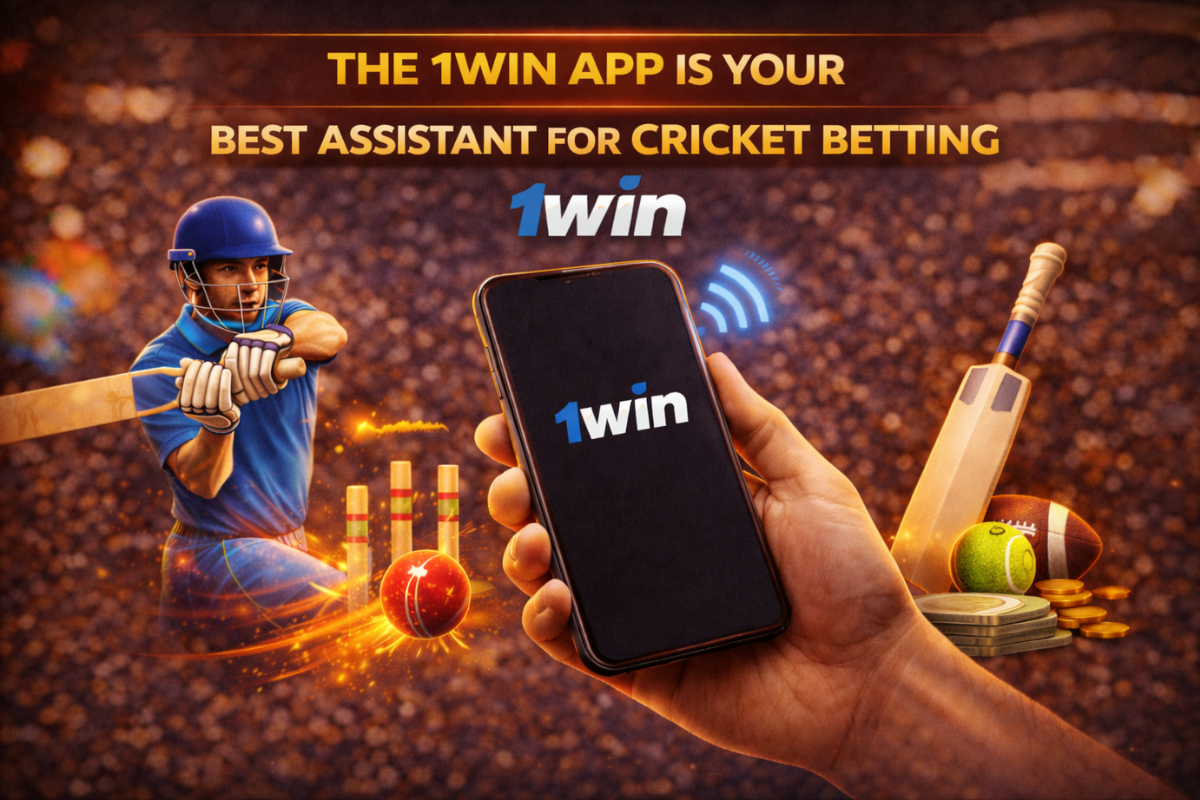 The 1Win App Best Assistant for Cricket Betting