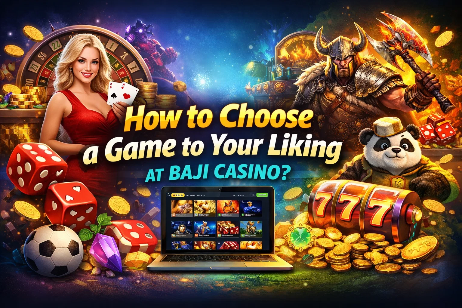 How to Choose a Game to Your Liking at Baji Casino